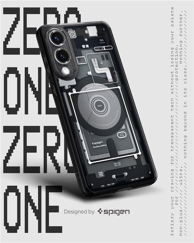 Spigen Ultra Hybrid MagSafe, zero one black - Samsung Galaxy S25 Edge