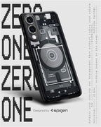 Spigen Ultra Hybrid MagSafe, zero one black - Samsung Galaxy S25 Edge