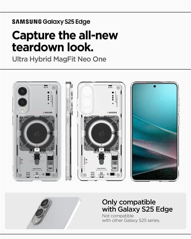 Spigen Ultra Hybrid MagSafe, neo one - Samsung Galaxy S25 Edge