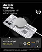 Spigen Ultra Hybrid MagSafe, zero one white - Samsung Galaxy S25 Edge