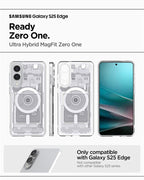Spigen Ultra Hybrid MagSafe, zero one white - Samsung Galaxy S25 Edge