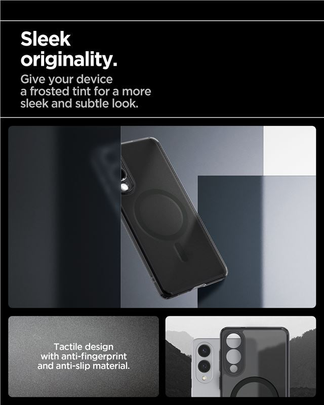 Spigen Ultra Hybrid MagSafe, frost black - Samsung Galaxy S25 Edge