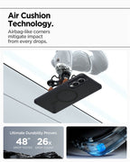 Spigen Ultra Hybrid MagSafe, frost black - Samsung Galaxy S25 Edge