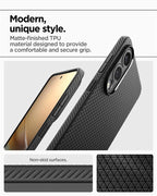 Spigen Liquid Air, matná čierna - Samsung Galaxy S25 Edge