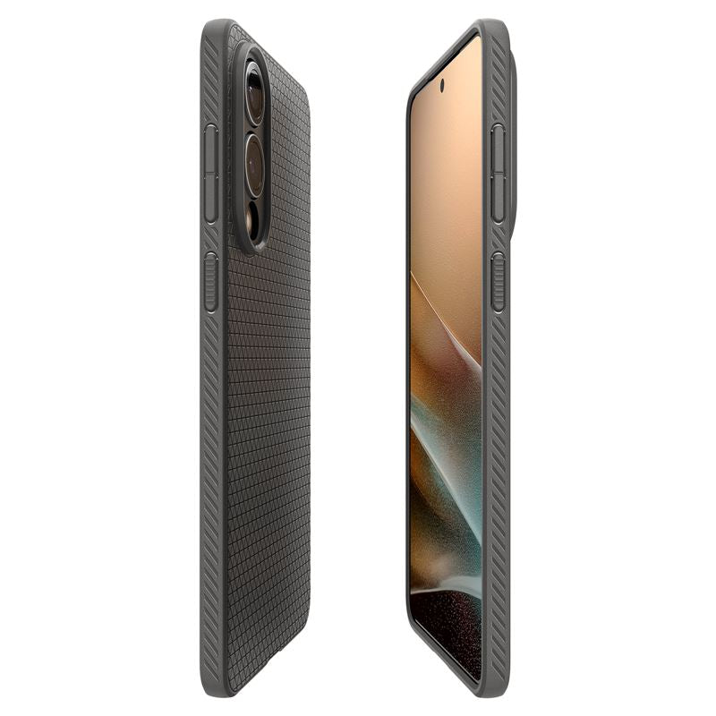 Spigen Liquid Air, marble gray - Samsung Galaxy S25 Edge