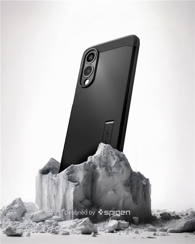 Spigen Tough Armor MagSafe, black - Samsung Galaxy S25 Edge