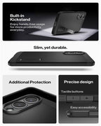 Spigen Tough Armor MagSafe, black - Samsung Galaxy S25 Edge