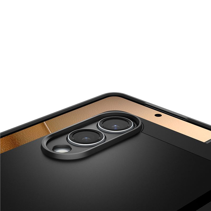 Precise cutouts offer full access to the camera, sensors, and other device functions