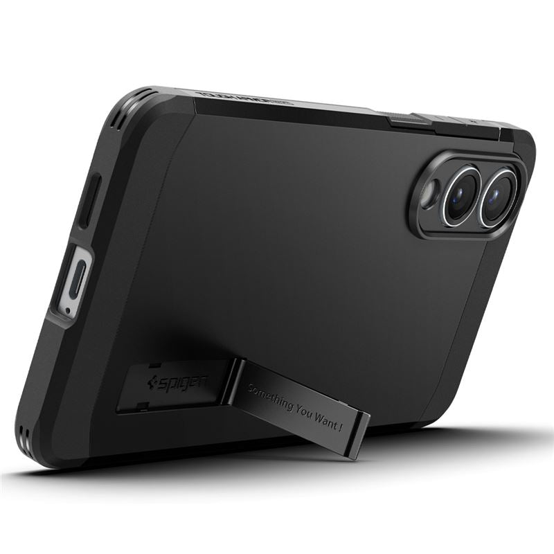 Spigen Tough Armor MagSafe, black - Samsung Galaxy S25 Edge