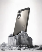 Spigen Tough Armor MagSafe, gunmetal - Samsung Galaxy S25 Edge
