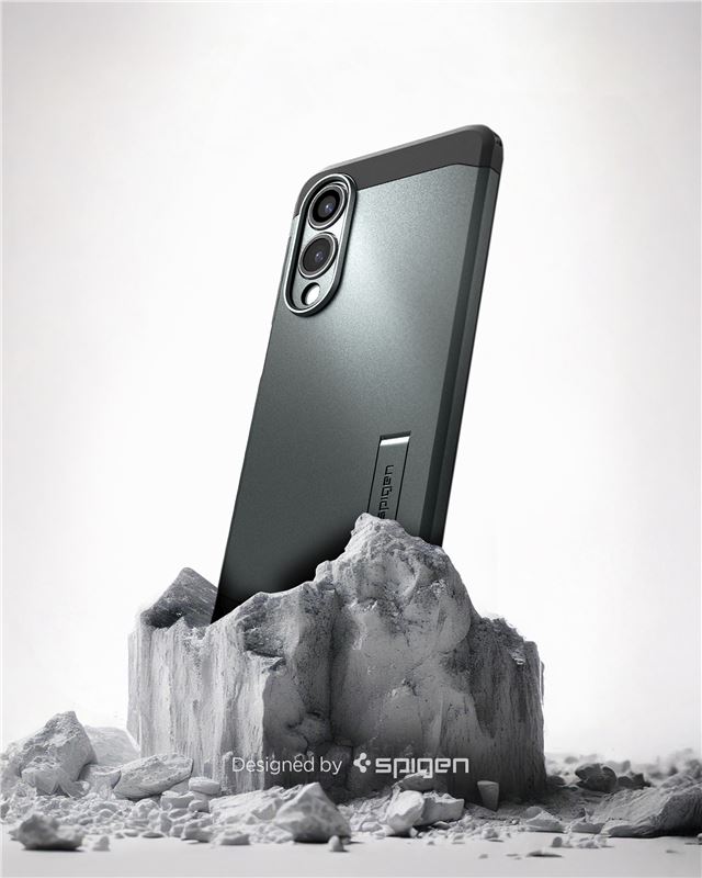 Spigen Tough Armor MagSafe, abyss green - Samsung Galaxy S25 Edge