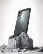Spigen Tough Armor MagSafe, abyss green - Samsung Galaxy S25 Edge
