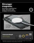 Spigen Tough Armor MagSafe, abyss green - Samsung Galaxy S25 Edge