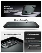 Spigen Tough Armor MagSafe, abyss green - Samsung Galaxy S25 Edge