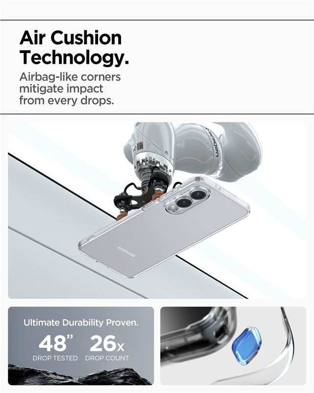 Spigen Liquid Crystal, crystal clear - Samsung Galaxy S25 Edge