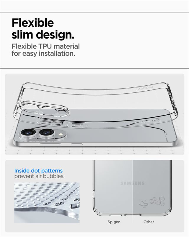 Spigen Liquid Crystal, crystal clear - Samsung Galaxy S25 Edge