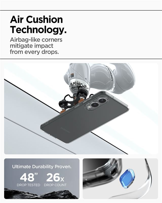 Spigen Liquid Crystal, space crystal - Samsung Galaxy S25 Edge