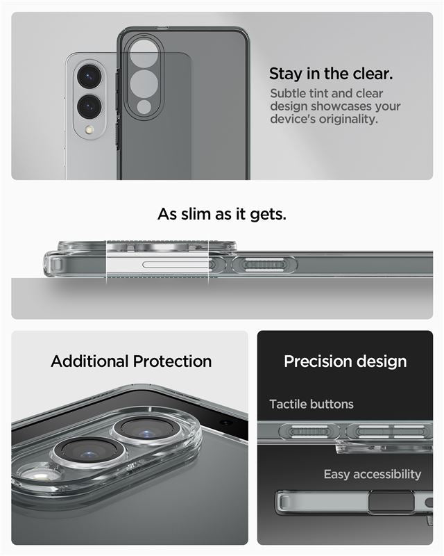 Spigen Liquid Crystal, space crystal - Samsung Galaxy S25 Edge