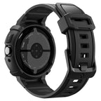 Spigen Rugged Armor Pro + Stand, matte black - Google Pixel Watch 5/4 41mm