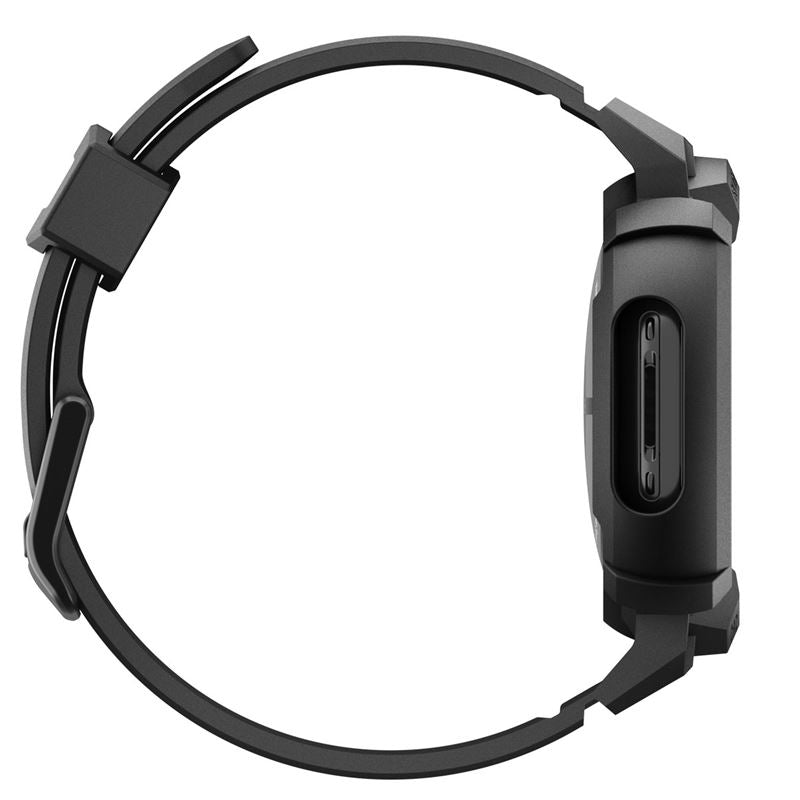 Spigen Rugged Armor Pro + Stand, matte black - Google Pixel Watch 5/4 41mm