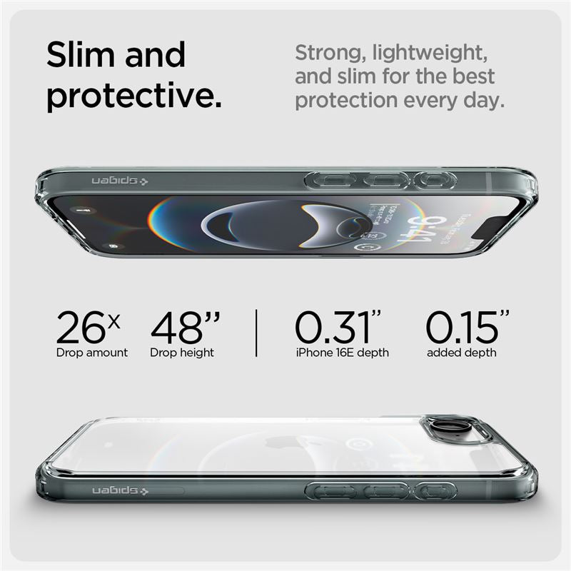 Spigen Ultra Hybrid, space crystal - iPhone 17e/16e