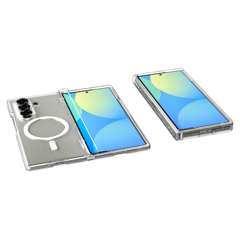 Spigen Ultra Hybrid Pro MagSafe, číra biela - Samsung Galaxy Z Fold7
