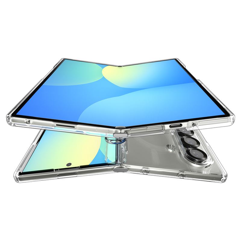 Spigen Ultra Hybrid Pro MagSafe, číra biela - Samsung Galaxy Z Fold7