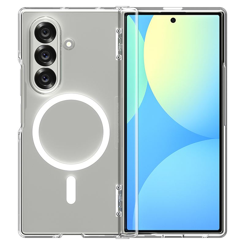 Spigen Ultra Hybrid Pro MagSafe, číra biela - Samsung Galaxy Z Fold7