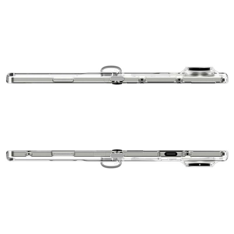 Spigen Ultra Hybrid Pro MagSafe, číra biela - Samsung Galaxy Z Fold7