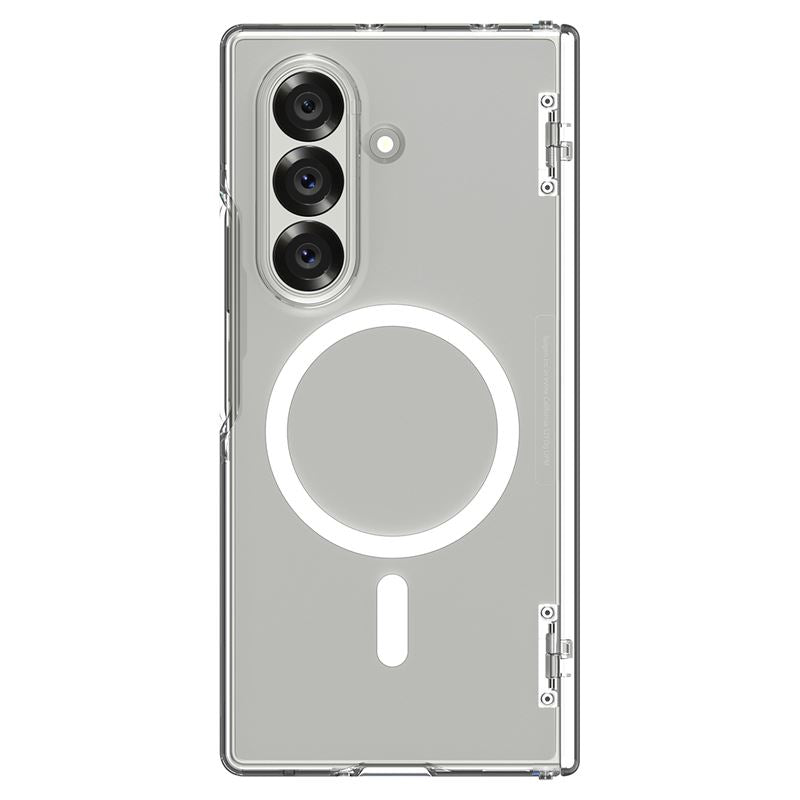 Spigen Ultra Hybrid Pro MagSafe, číra biela - Samsung Galaxy Z Fold7