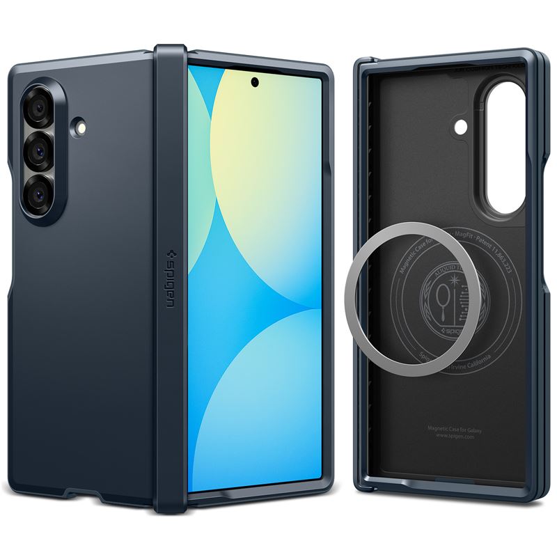 Spigen Tough Armor Pro MagSafe, metal slate - Samsung Galaxy Z Fold7