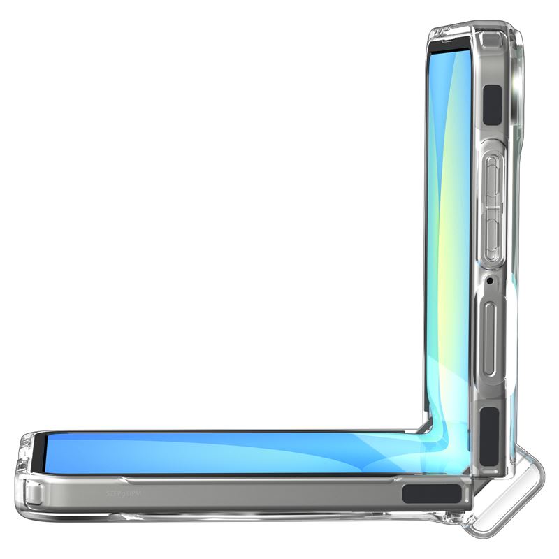 Spigen Ultra Hybrid Pro MagSafe, clear white - Samsung Galaxy Z Flip7