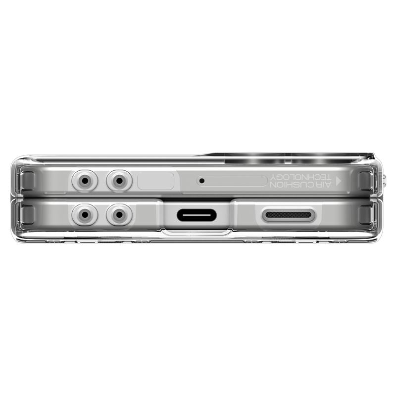 Spigen Ultra Hybrid Pro MagSafe, clear white - Samsung Galaxy Z Flip7