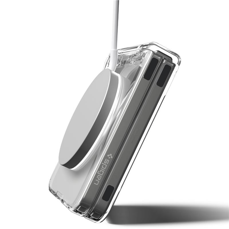 Spigen Ultra Hybrid Pro MagSafe, clear white - Samsung Galaxy Z Flip7