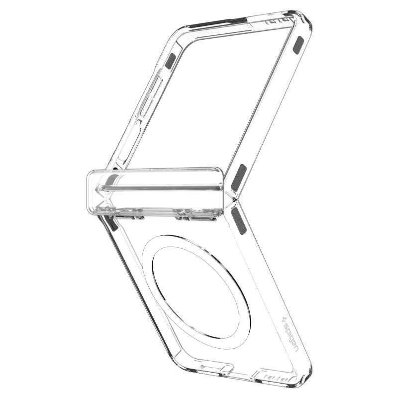 Spigen Ultra Hybrid Pro MagSafe, clear white - Samsung Galaxy Z Flip7