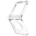 Spigen Ultra Hybrid Pro MagSafe, clear white - Samsung Galaxy Z Flip7