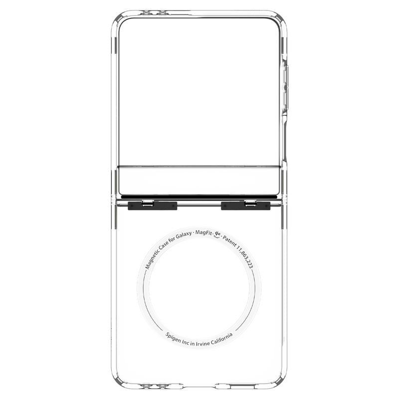Spigen Ultra Hybrid Pro MagSafe, clear white - Samsung Galaxy Z Flip7