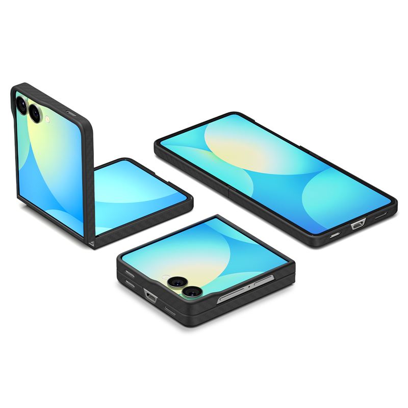 Spigen Air Skin, aramid black - Samsung Galaxy Z Flip7