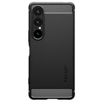 Spigen Rugged Armor, matná čierna – Sony Xperia 1 VII