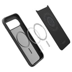 Spigen Liquid Air MagSafe, matná čierna – Google Pixel 10 Pro/Pixel 10