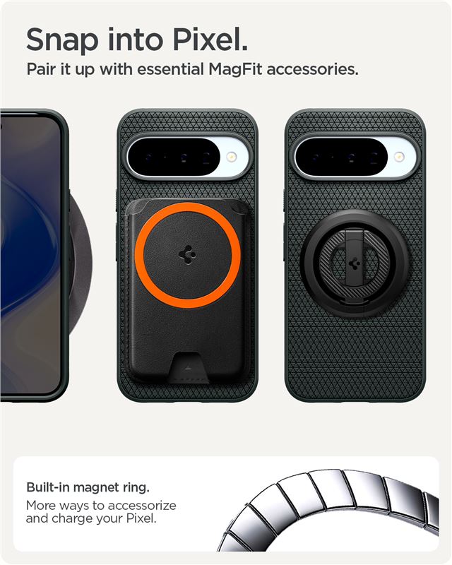 Spigen Liquid Air MagSafe abyss green - Google Pixel 10 Pro/Pixel 10