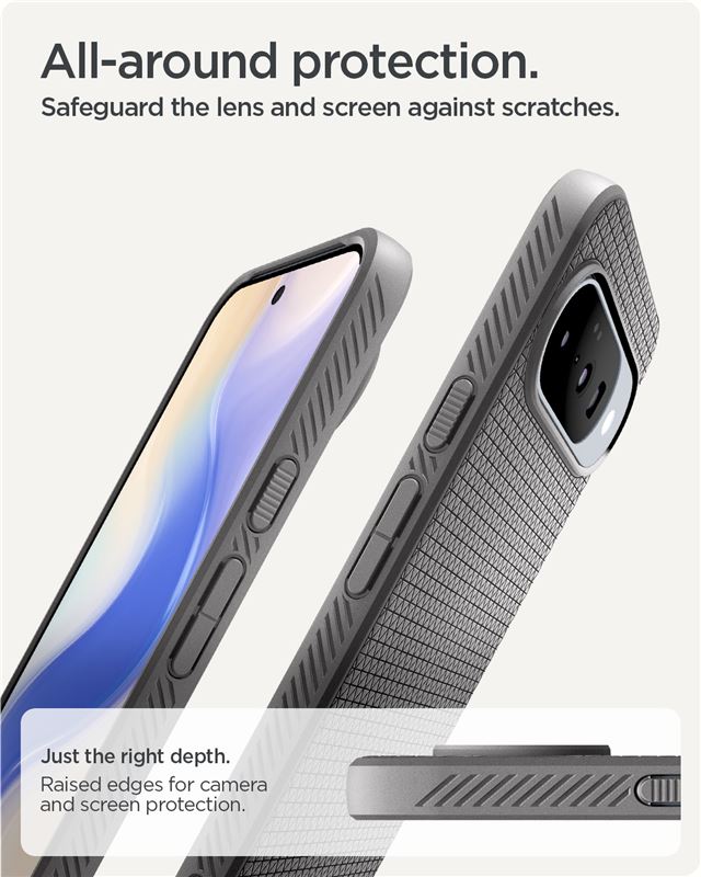 Spigen Liquid Air MagSafe marble gray - Google Pixel 10 Pro/Pixel 10