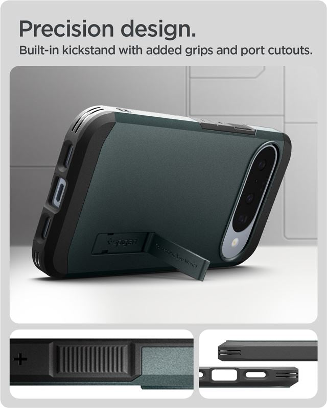 Spigen Tough Armor MagSafe, abyss green - Google Pixel 10 Pro/Pixel 10