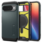 Spigen Tough Armor MagSafe, abyss green - Google Pixel 10 Pro/Pixel 10