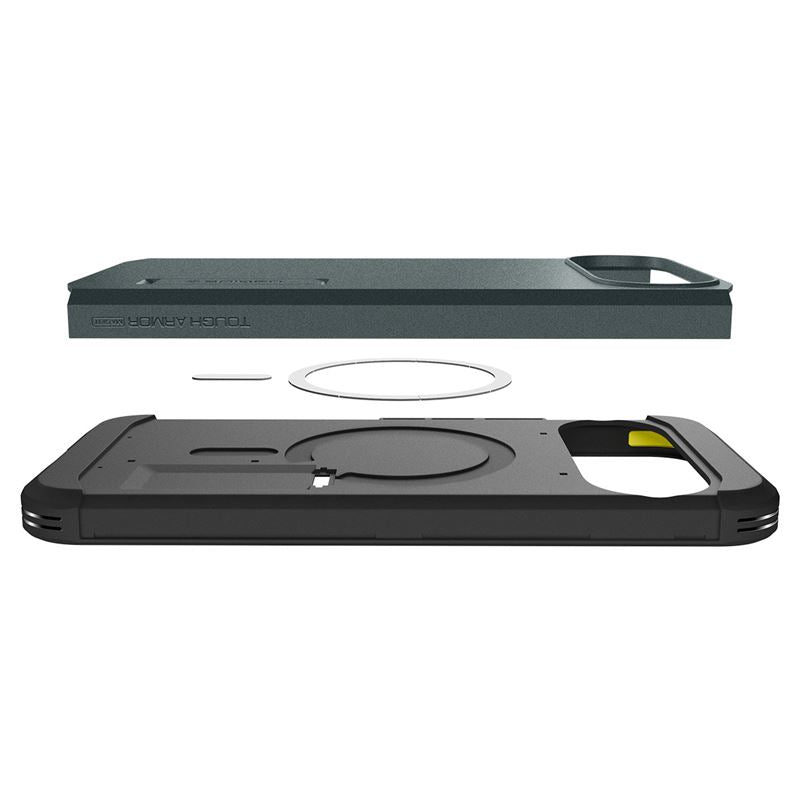 Spigen Tough Armor MagSafe, abyss green - Google Pixel 10 Pro/Pixel 10