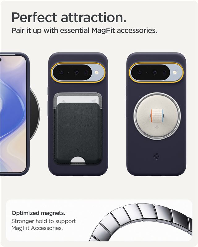 Spigen Nano Pop MagSafe, blueberry navy - Google Pixel 10 Pro/Pixel 10