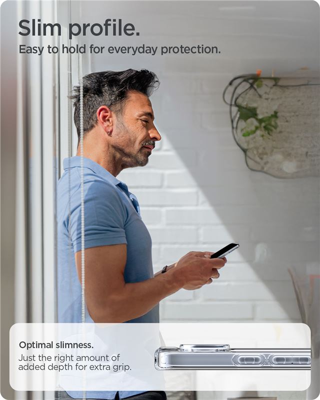Precise cutouts offer full access to the camera, sensors, and other device functions