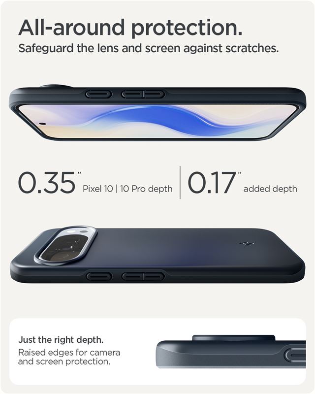 Spigen Thin Fit MagSafe, metal slate - Google Pixel 10 Pro XL