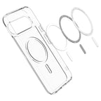 Spigen Ultra Hybrid MagSafe, clear white - Google Pixel 10 Pro XL