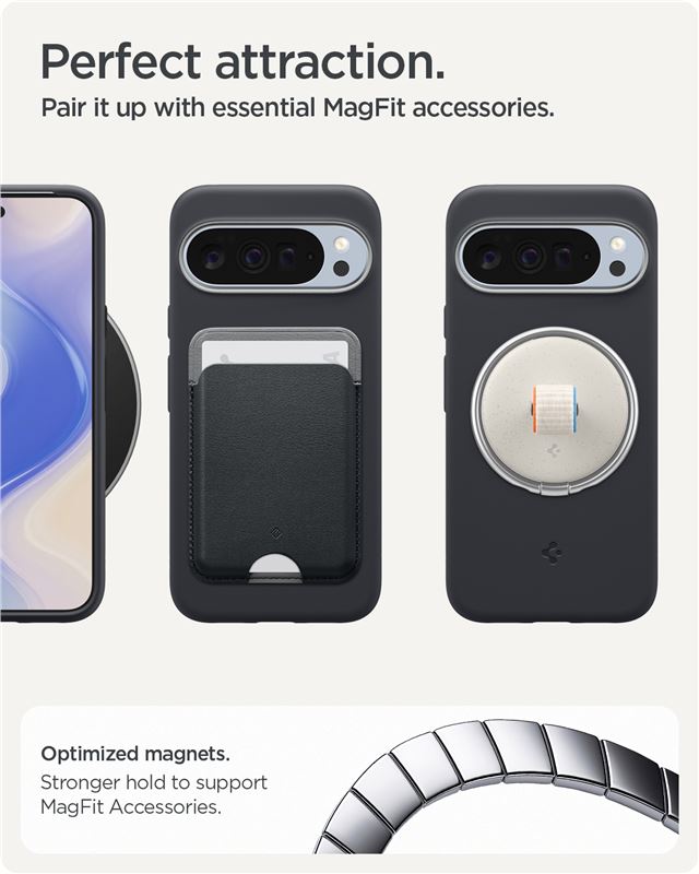Spigen Nano Pop MagSafe, black sesame – Google Pixel 10 Pro XL
